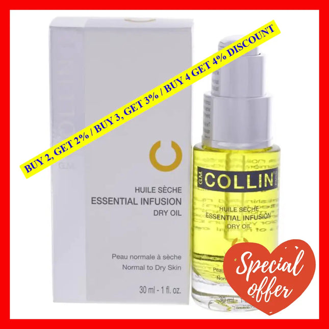 Essential Infusion Dry Oil By G.m. Collin For Unisex - 1 Oz