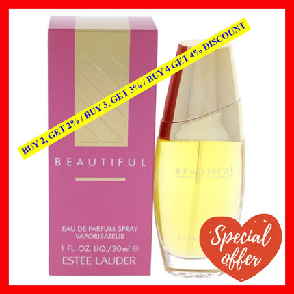 Estee Lauder Beautiful For Women - 1 Oz Edp Spray