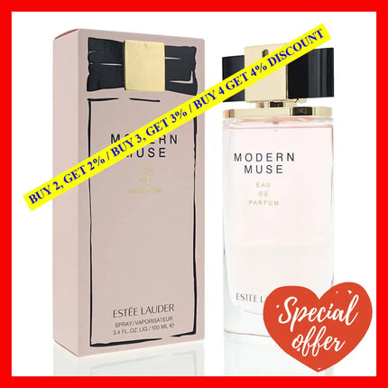 Estee Lauder Modern Muse Eau De Parfum Spray For Women 3.4 Ounce
