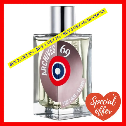 Etat Libre D Orange Archives 69 Eau De Parfum Unisex 3.4 Oz / 100 Ml