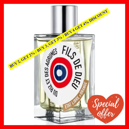 Etat Libre D Orange Fils De Dieu Du Riz Et Des Agrumes Eau De Parfumand Unisex 3.4 Oz / 100 Ml