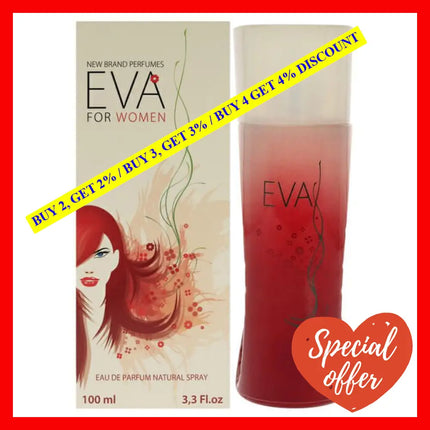 Eva By New Brand For Women - 3.3 Oz Edp Spray