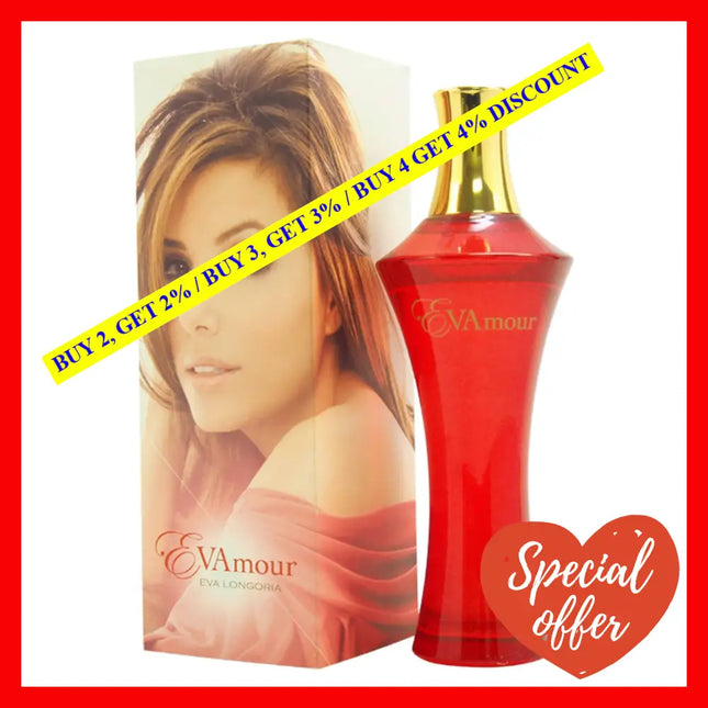 Evamour By Eva Longoria For Women - 3.4 Oz Edp Spray