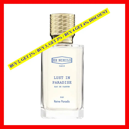 Ex Nihilo Lust In Paradise And Eau De Parfum For Women 3.4 Oz / 100 Ml