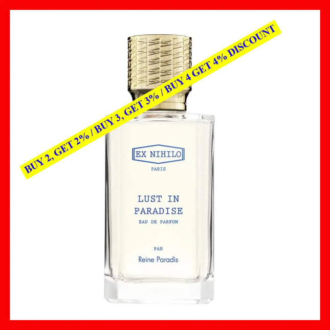 Ex Nihilo Lust In Paradise And Eau De Parfum For Women 3.4 Oz / 100 Ml
