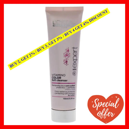 Expert Serie Vitamino Color Soft Cleanser By Loreal Professional For Unisex - 5 Oz Shampoo