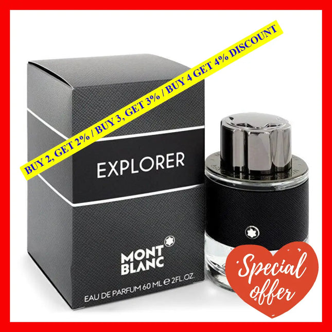 Explorer By Mont Blanc For Men - 2 Oz Edp Spray