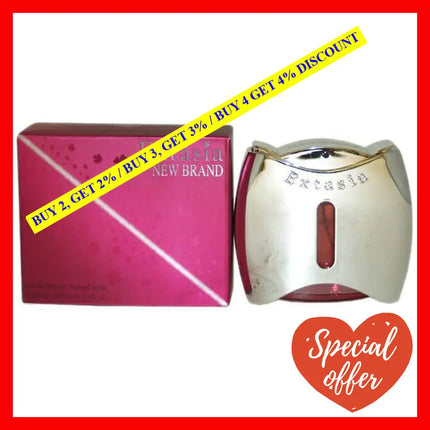 Extasia By New Brand For Women - 3.3 Oz Edp Spray