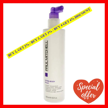 Extra- Body Daily Boost Spray By Paul Mitchell For Unisex - 8.5 Oz Hair