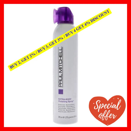 Extra Body Finishing Spray By Paul Mitchell For Unisex - 9.5 Oz Hair