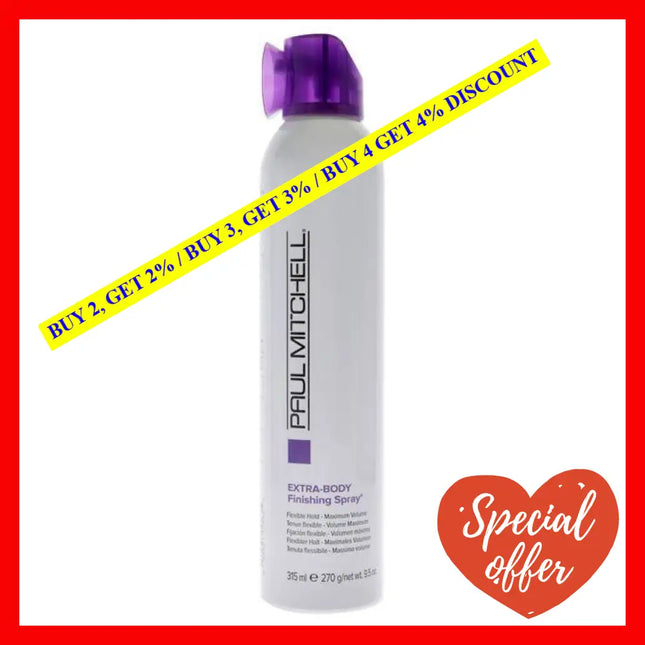 Extra Body Finishing Spray By Paul Mitchell For Unisex - 9.5 Oz Hair