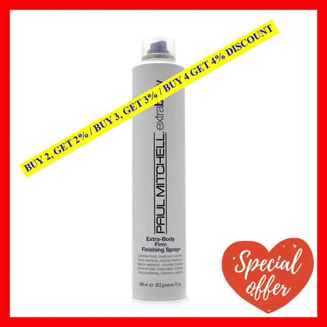 Extra Body Firm Finishing Spray By Paul Mitchell For Unisex - 11 Oz Hair