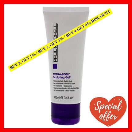 Extra Body Sculpting Gel By Paul Mitchell For Women - 3.4 Oz