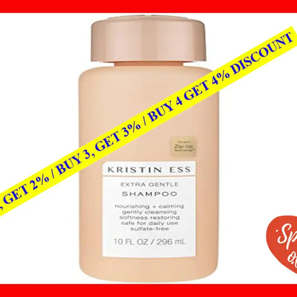 Extra Gentle Shampoo By Kristin Ess For Unisex - 10 Oz
