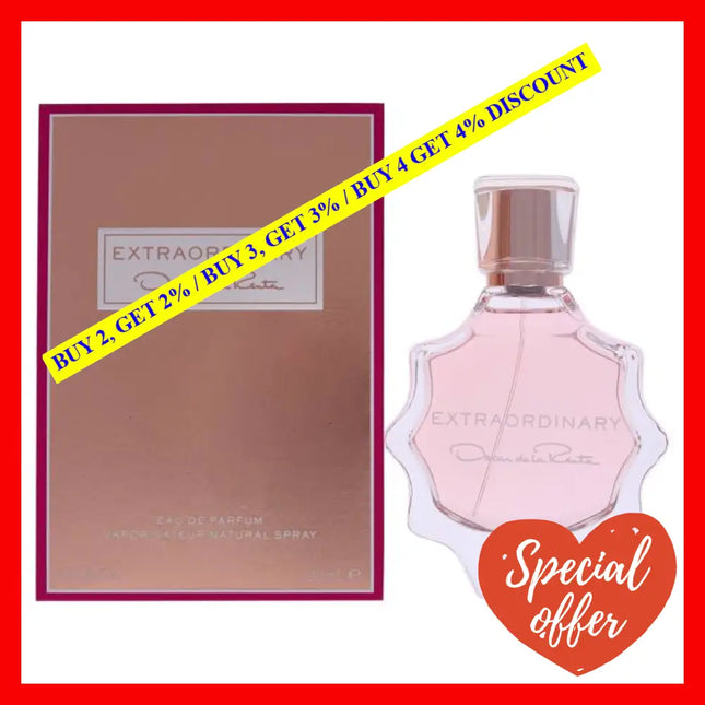 Extraordinary By Oscar De La Renta For Women - 3 Oz Edp Spray