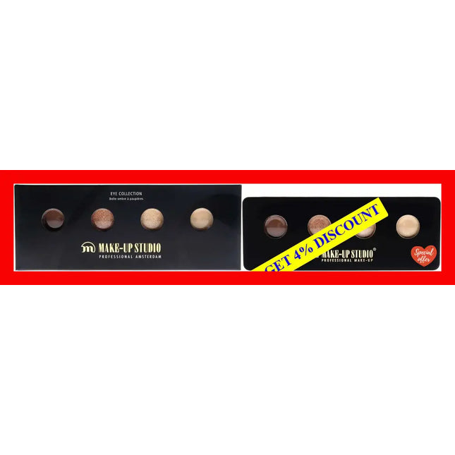 Eye Collection - Tropical Nude By Make-Up Studio For Women 4 X 0.07 Oz Shadow