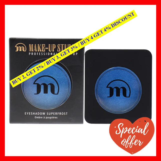 Eyeshadow Super Frost - Jolly Blue By Make-Up Studio For Women 0.11 Oz Eye Shadow