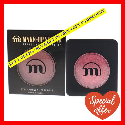 Eyeshadow Super Frost - Red Glow By Make-Up Studio For Women 0.11 Oz Eye Shadow