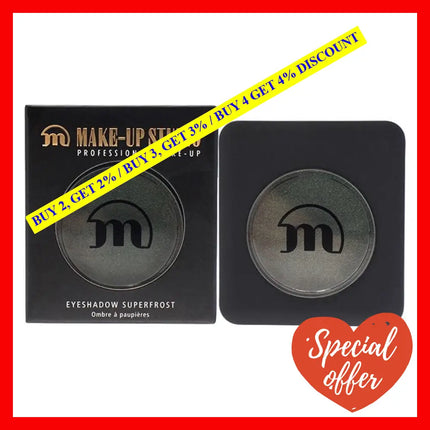 Eyeshadow Super Frost - Stunning Green By Make-Up Studio For Women 0.11 Oz Eye Shadow