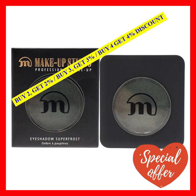 Eyeshadow Super Frost - Stunning Green By Make-Up Studio For Women 0.11 Oz Eye Shadow