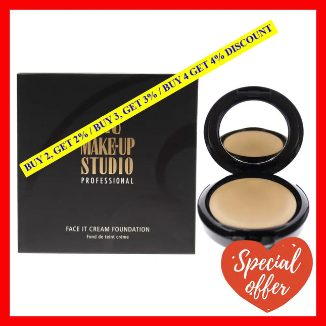 Face It Cream Foundation - Wb2 Honey By Make-Up Studio For Women 0.27 Oz