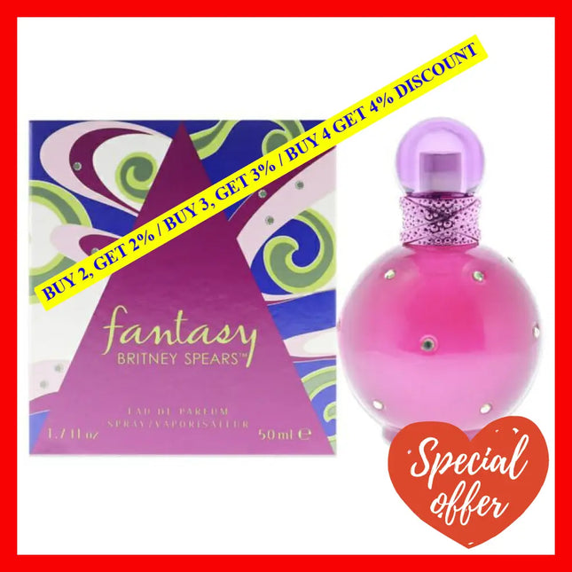 Fantasy By Britney Spears For Women - 1.7 Oz Edp Spray