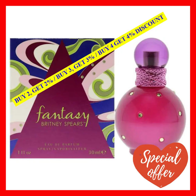 Fantasy By Britney Spears For Women - 1 Oz Edp Spray