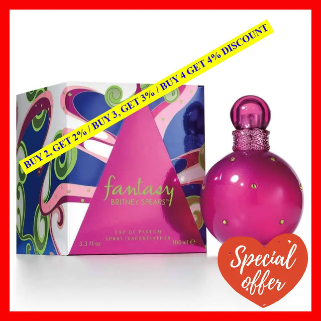 Fantasy By Britney Spears For Women - 3.3 Oz Edp Spray