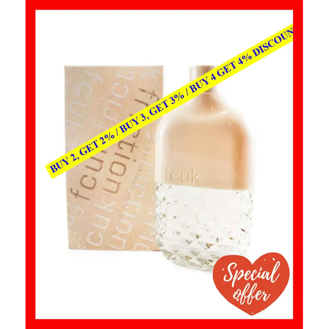 Fcuk Friction By French Connection For Women - 3.4 Oz Edp