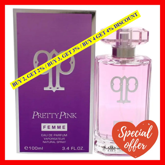 Femme By Pretty Pink For Women - 3.4 Oz Edp Spray