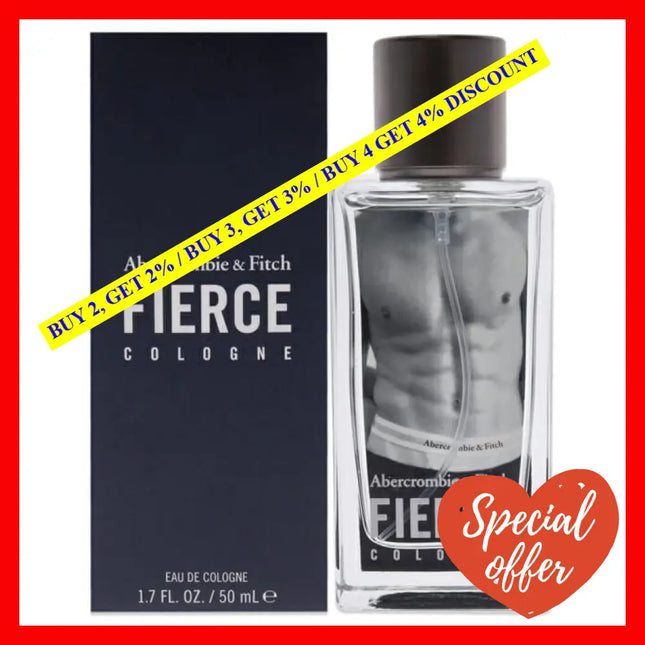 Fierce By Abercrombie And Fitch For Men - 1.7 Oz Edc Spray