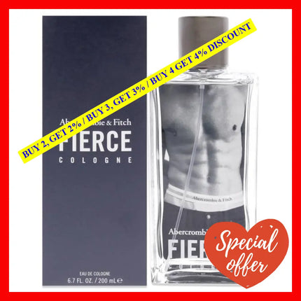 Fierce By Abercrombie And Fitch For Men - 6.7 Oz Edc Spray