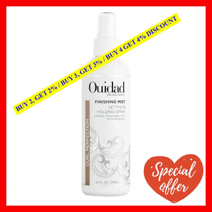 Finishing Mist Setting And Holding Spray By Ouidad For Unisex - 8.5 Oz Hairspray