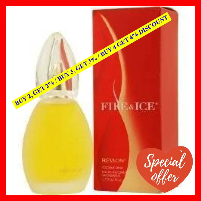 Fire And Ice By Revlon For Women - 1.7 Oz Cologne Spray