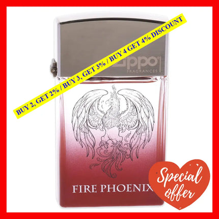 Fire Phoenix By Zippo For Men - 2.5 Oz Edt Spray
