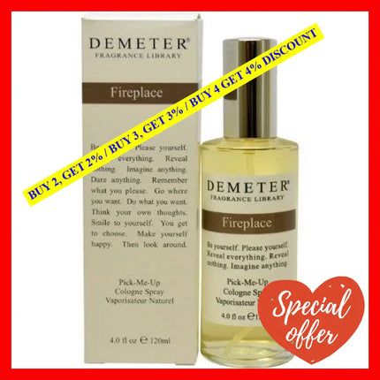 Fireplace By Demeter For Women - 4 Oz Cologne Spray