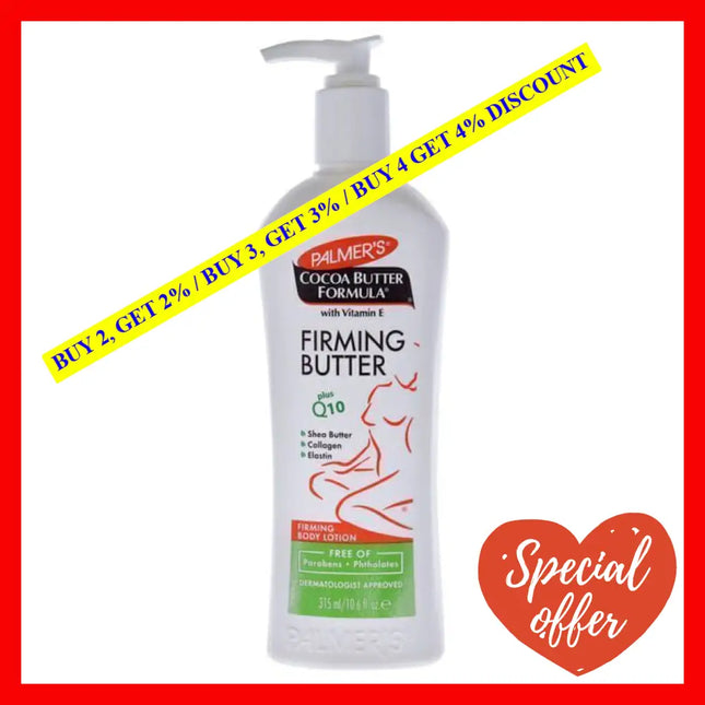 Firming Butter Body Lotion By Palmers For Women - 10.6 Oz