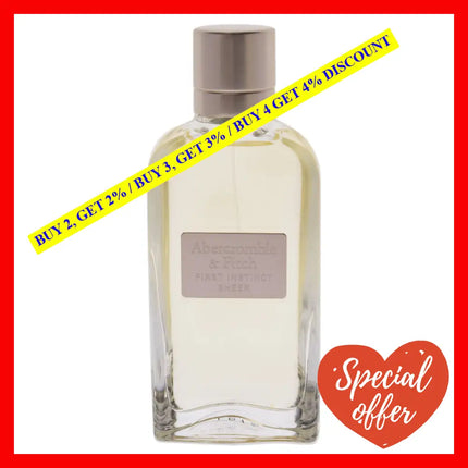 First Instinct Sheer By Abercrombie And Fitch For Women - 1.7 Oz Edp Spray