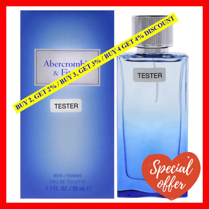 First Instinct Together By Abercrombie And Fitch For Men - 1.7 Oz Edt Spray (Tester)