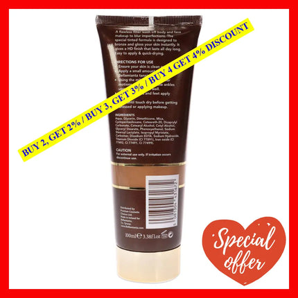 Flawless Filter Body Makeup - Light Medium By Bellamianta For Women 3.38 Oz Bronzer