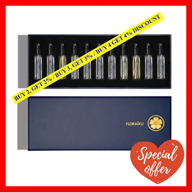 Floraiku Discovery Set 11 X 0.05 Oz / 1.5 Ml Eau De Parfum Unisex