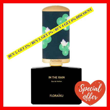 Floraiku Paris In The Rain 1.6 Oz / 50 Ml Eau De Parfum And 10 Travel Spray Purse Coffret