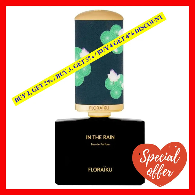 Floraiku Paris In The Rain 1.6 Oz / 50 Ml Eau De Parfum And 10 Travel Spray Purse Coffret