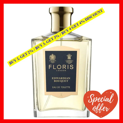 Floris London Bouquet De La Reine Eau De Toilette For Women 3.4 Oz / 100 Ml