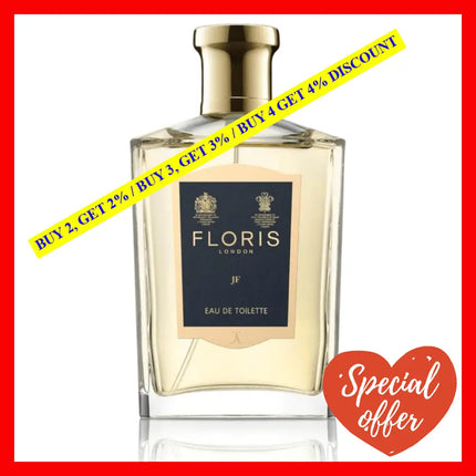 Floris London Jf Edt Spray Perfume Eau De Toilette 1.7 Oz 50 Ml For Women