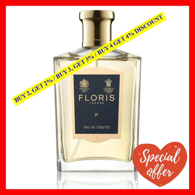 Floris London Jf Edt Spray Perfume Eau De Toilette 1.7 Oz 50 Ml For Women