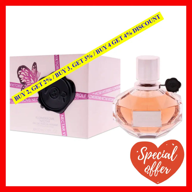 Flower Bomb Nectar Intense By Viktor And Rolf For Women - 1.7 Oz Edp Spray