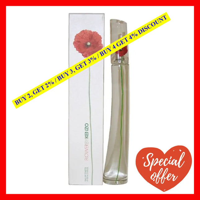 Flower By Kenzo For Women - 3.4 Oz Edt Spray