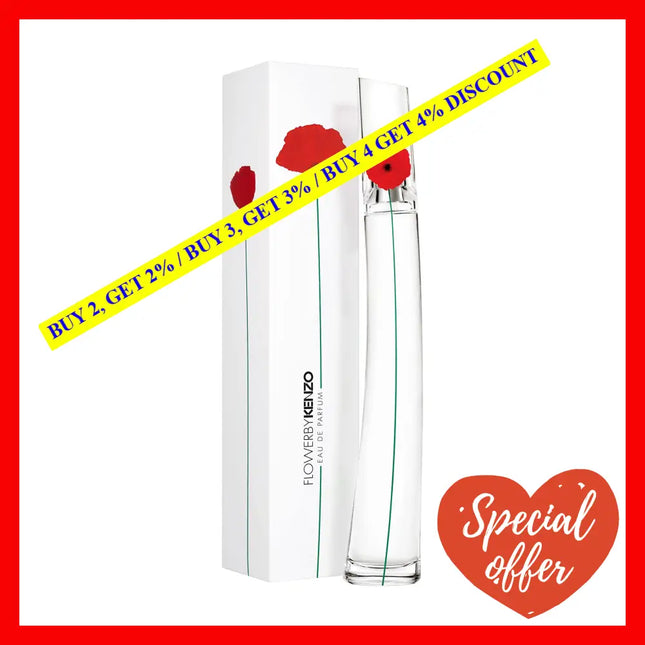 Flower By Kenzo For Women - 3.3 Ounce Edp Spray