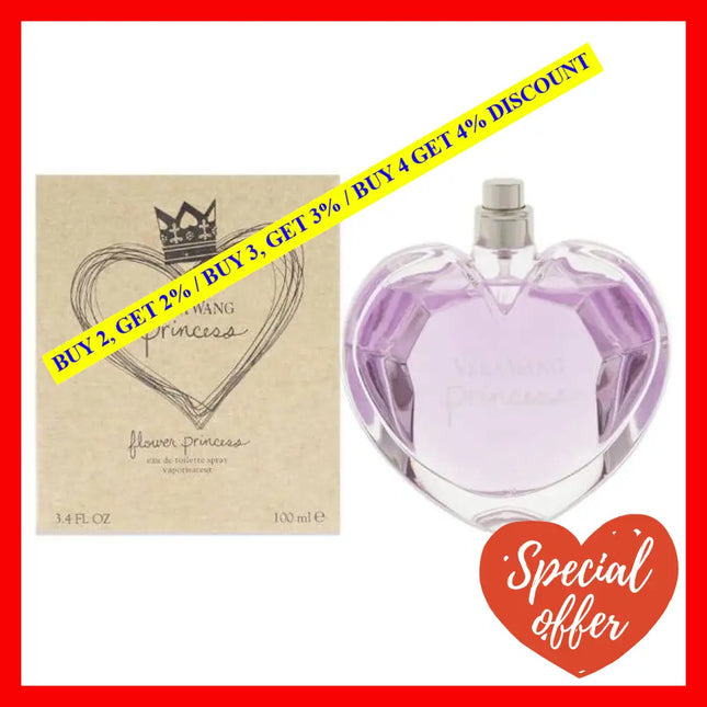 Flower Princess By Vera Wang For Women - 3.4 Oz Edt Spray (Tester)